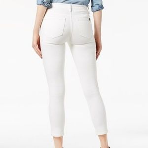Buffalo David Bitton White Ankle Skinny Crop